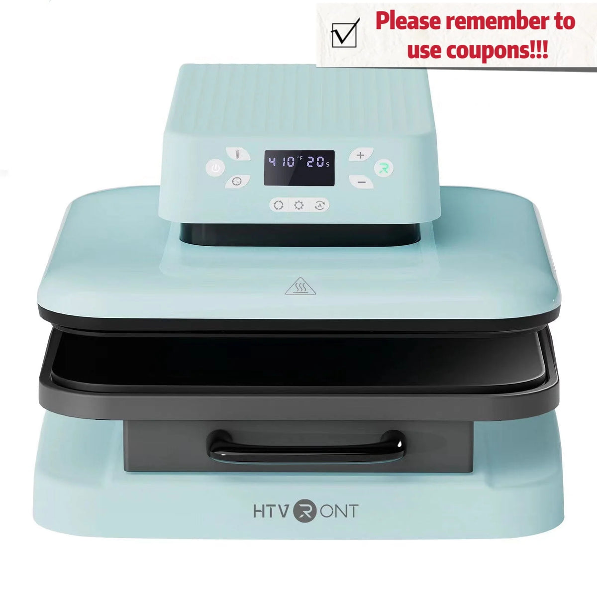 1500W 15x15 White Auto Heat Press Machine A7364