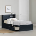 Twin Blue Farmhouse Bed O64276