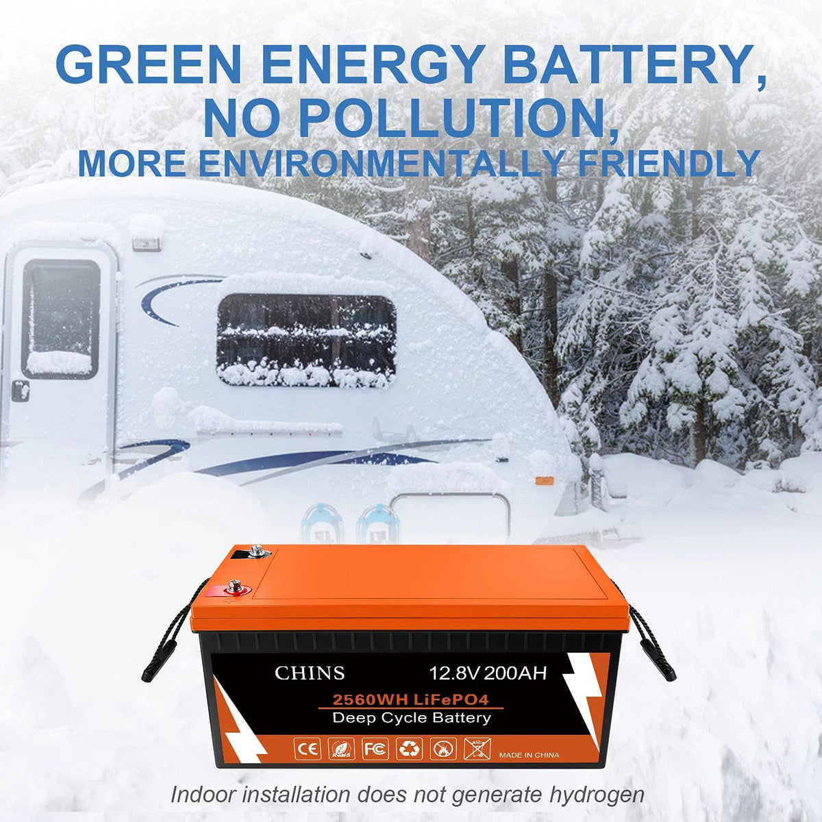 12.8V 100Ah LiFePO4 Battery U7998