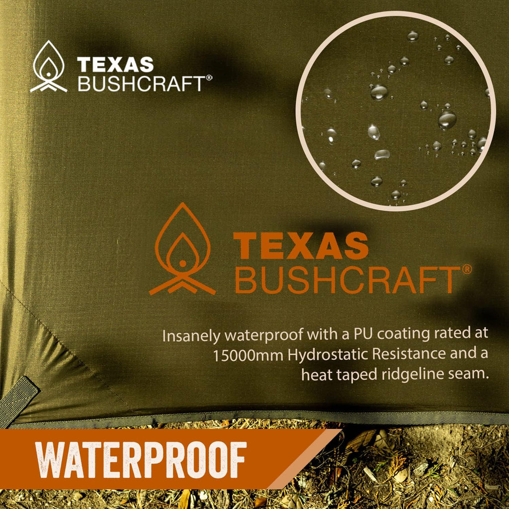 Waterproof 10x10 Ripstop Nylon Camping Tarp I987703
