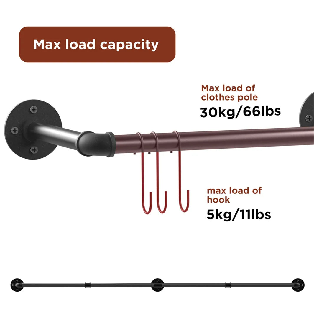 Clothes Rack with Hooks Q47461