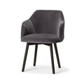 Grey Velvet Dining Chair G45284