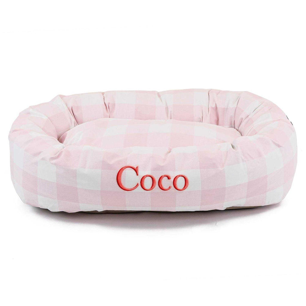 Checkered Cat and Dog Bed Q103