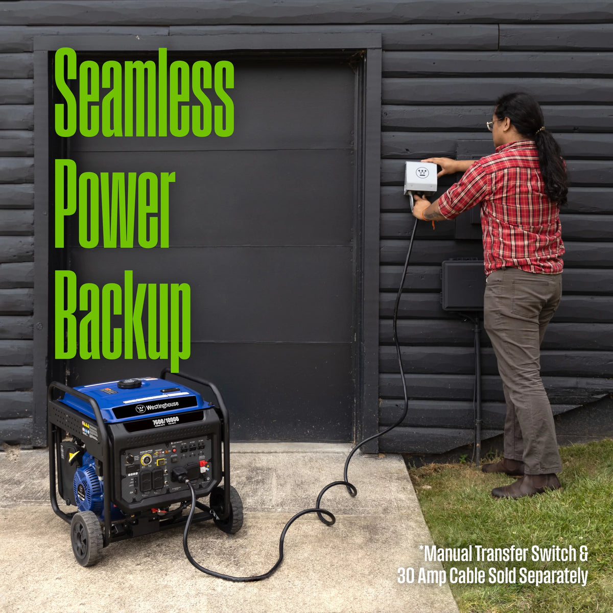 10,000 Peak Watt Portable Inverter Generator V128