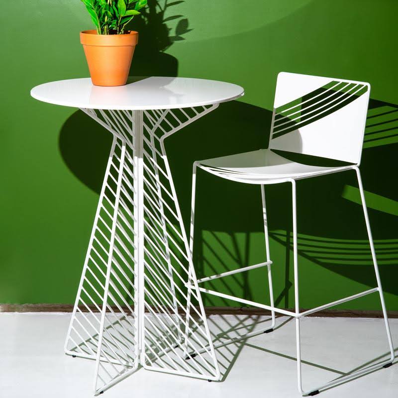 White Cafe Pub Table S5215