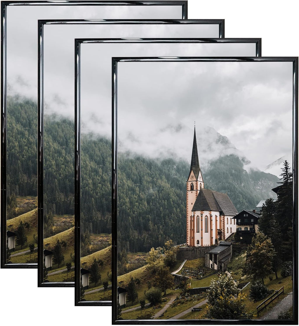 24x36 Poster Frame with UV Protection Acrylic, 4 Pack Q53428