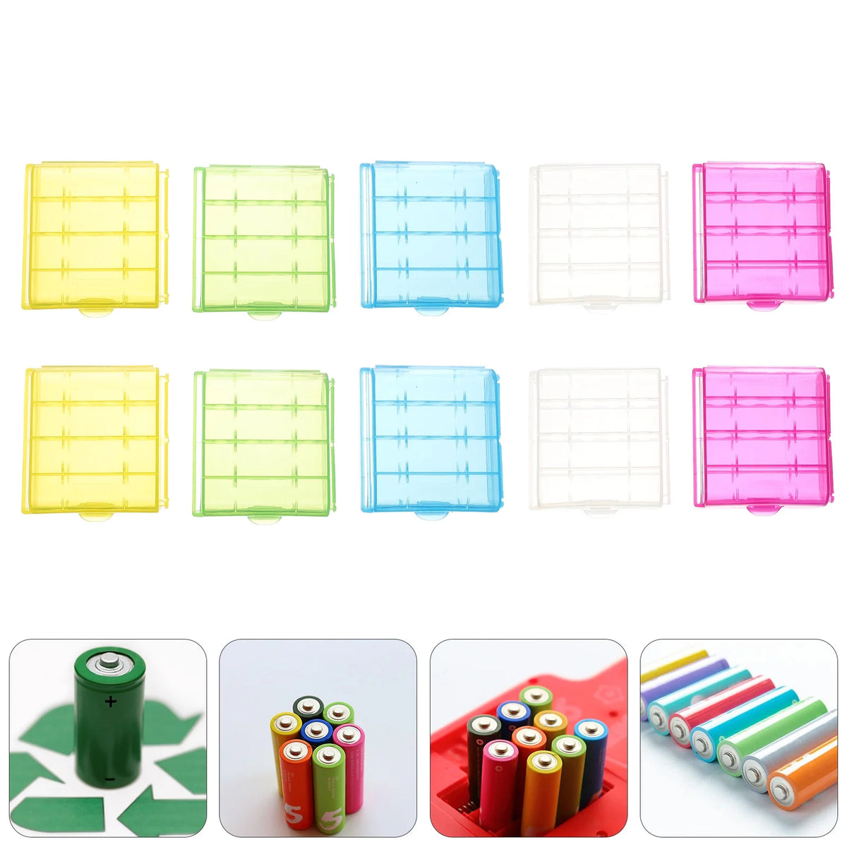 30 Pcs Battery Storage Box Organizer G813138