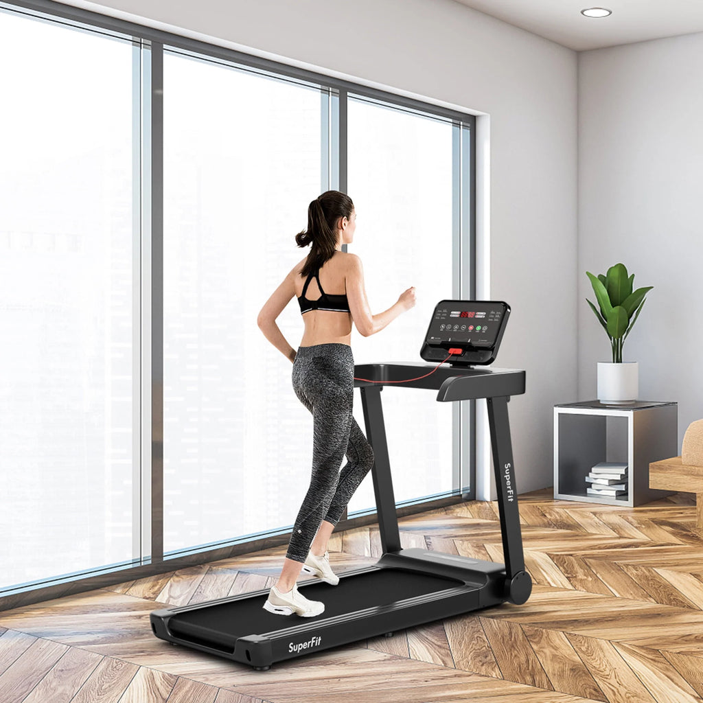 Electric Motorized Treadmill with LED Display D6642