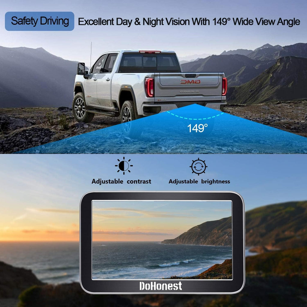 Wireless HD 1080P Backup Camera with 7 Inch Monitor Z36466