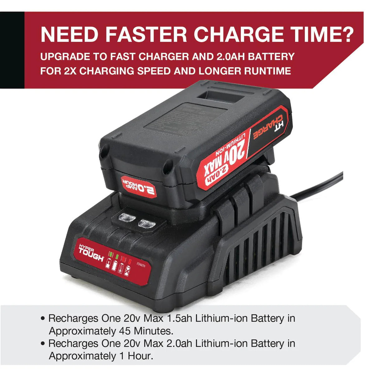 20V Lithium-Ion Battery Fast Charger B630546