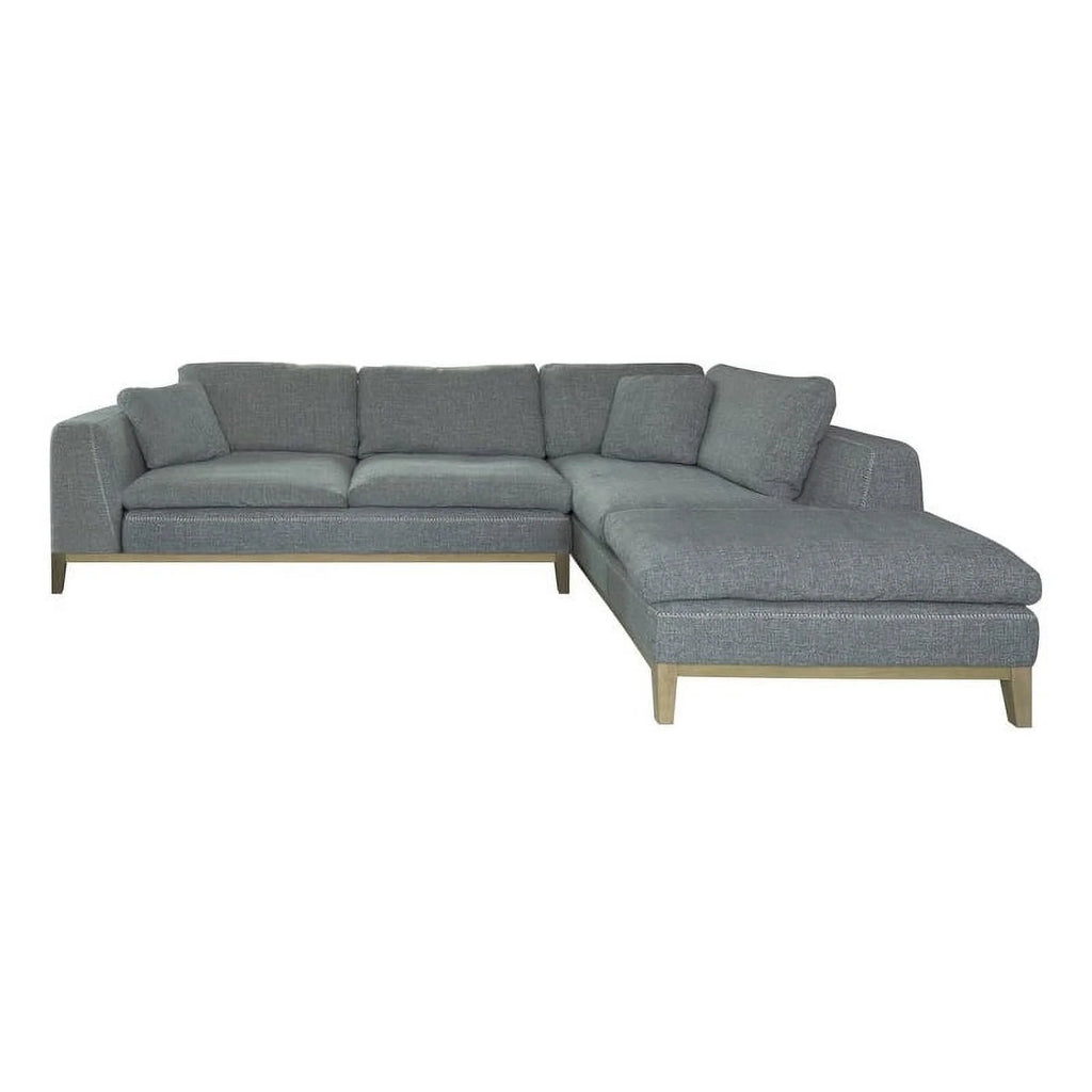 Gray Fabric Upholstered Modular Sectional G428