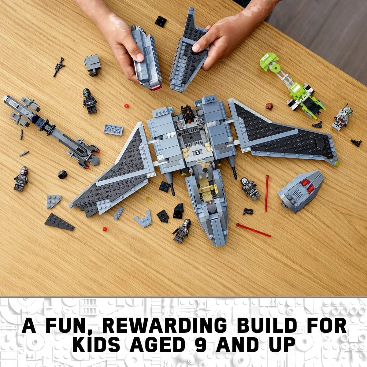Star Wars Attack Shuttle Building Toy Set with 5 Clones Minifigures Z319693