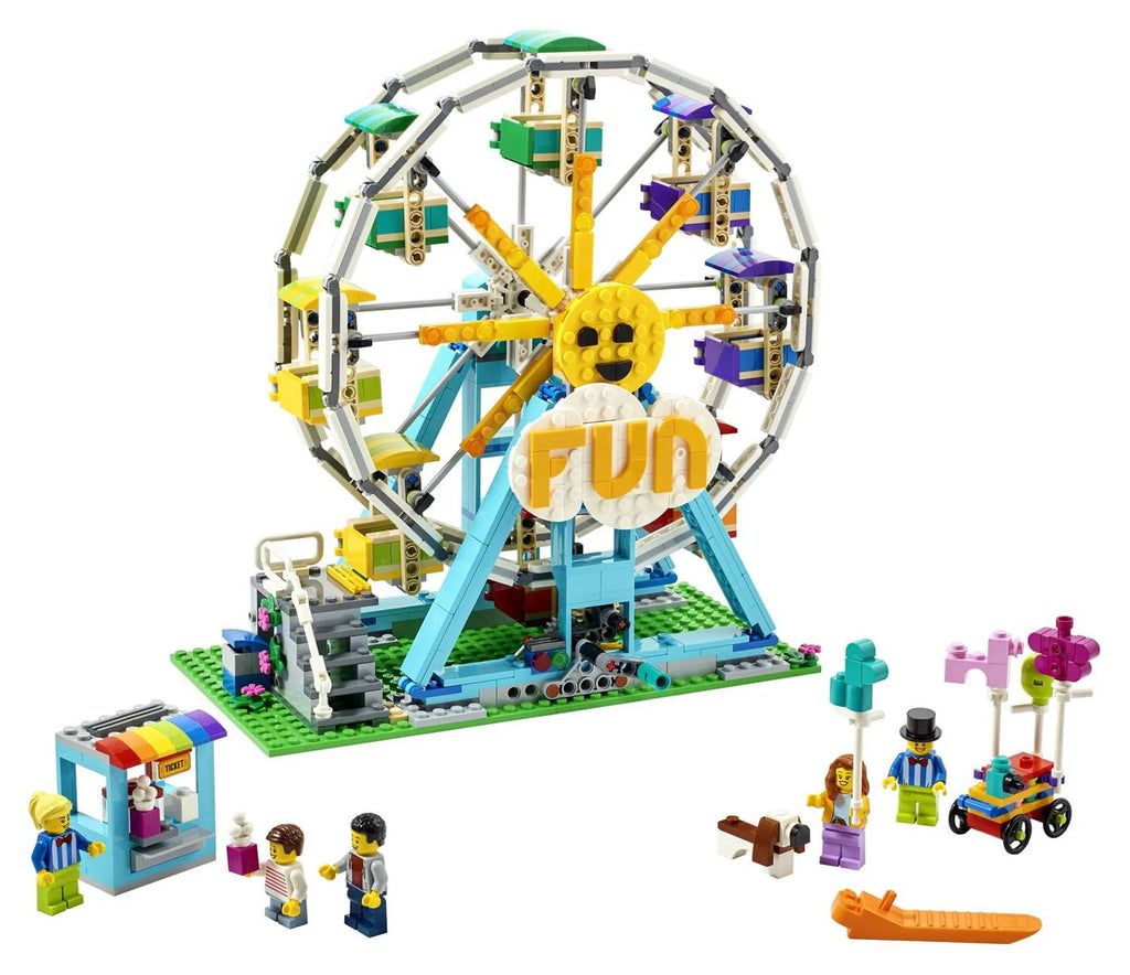 Building Toy with 5 Minifigures 1,002 Pieces Y740243