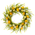 30" Artificial Tulip Floral Wreath L23789
