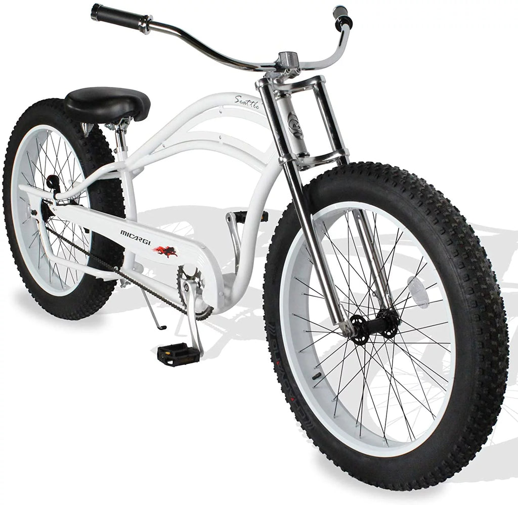 26 Single Speed Fat Tire Beach Cruiser Bike T402576