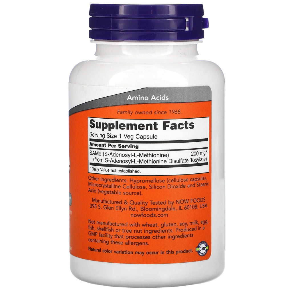 SAMe 200 mg 120 Veg Capsules Y933997