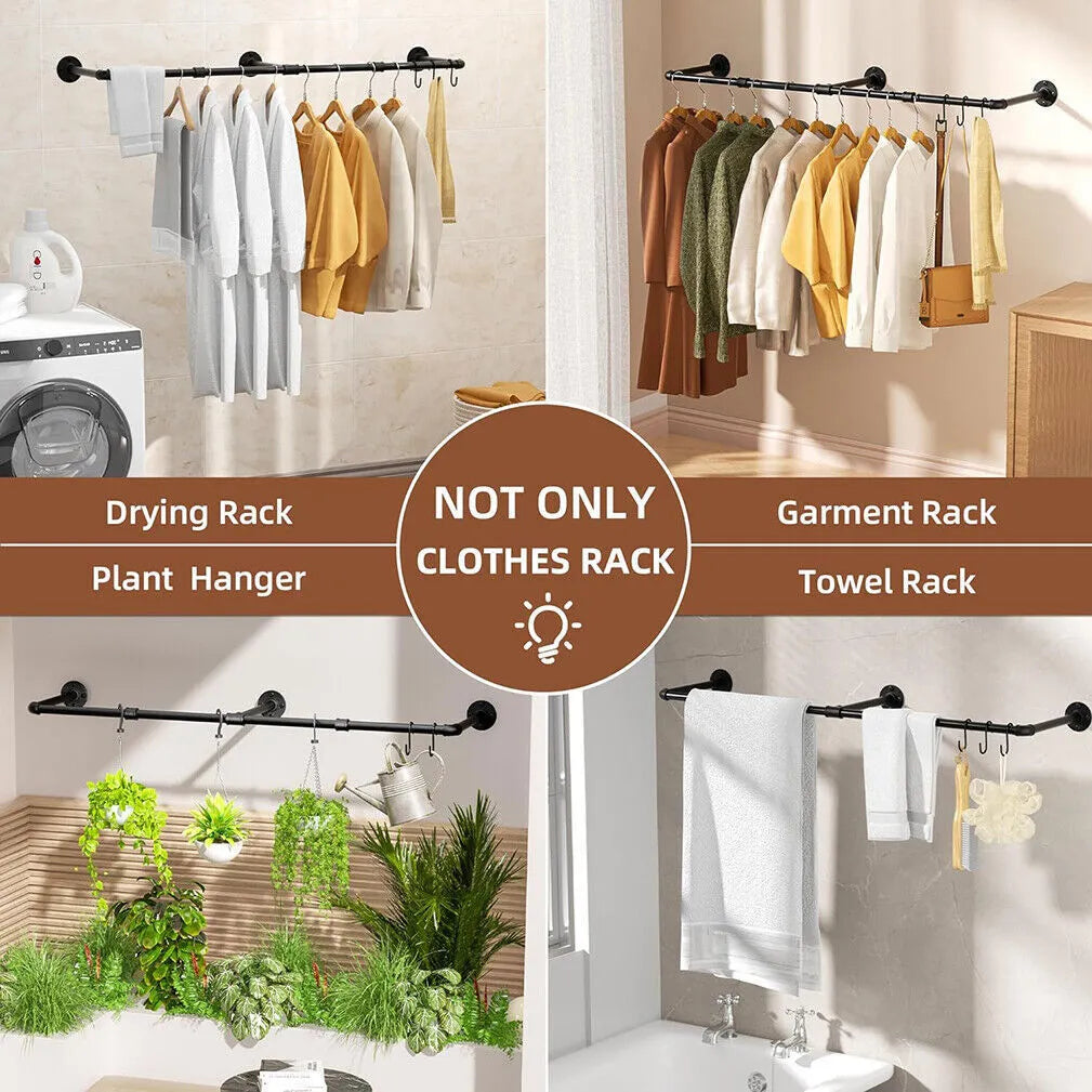 Clothes Rack with Hooks Q47461