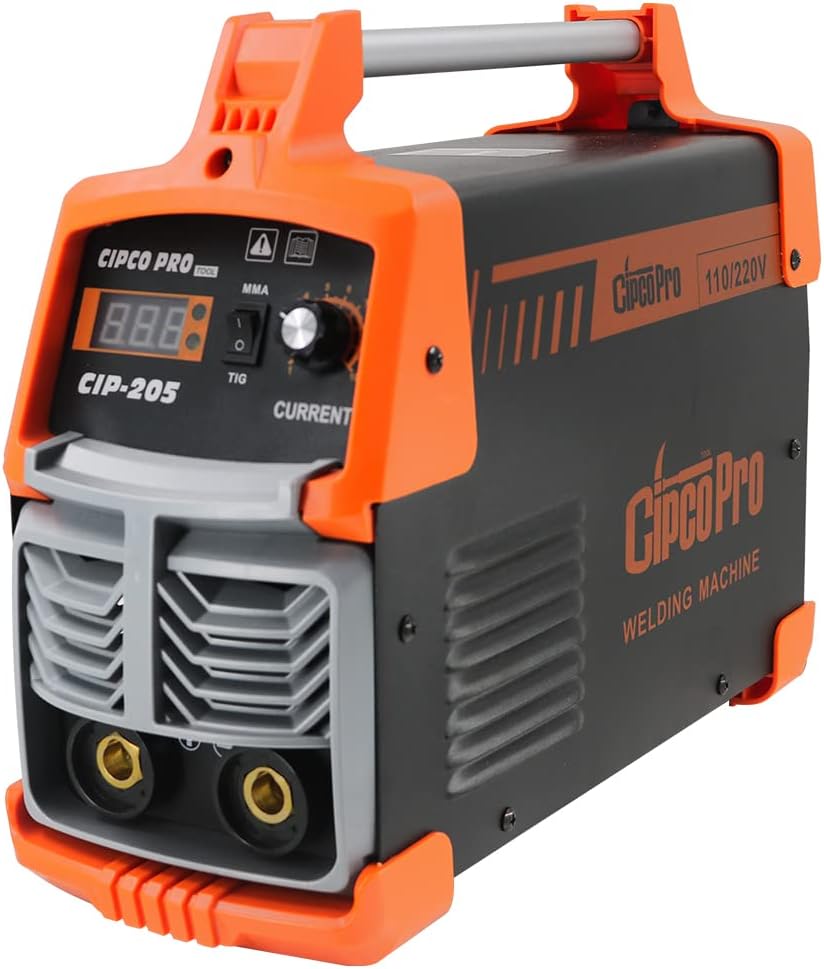 205Amp ARC Welder Digital Inverter IGBT Stick MMA Welder, 110/220V Dual Voltage Portable Welding Machine Z55969