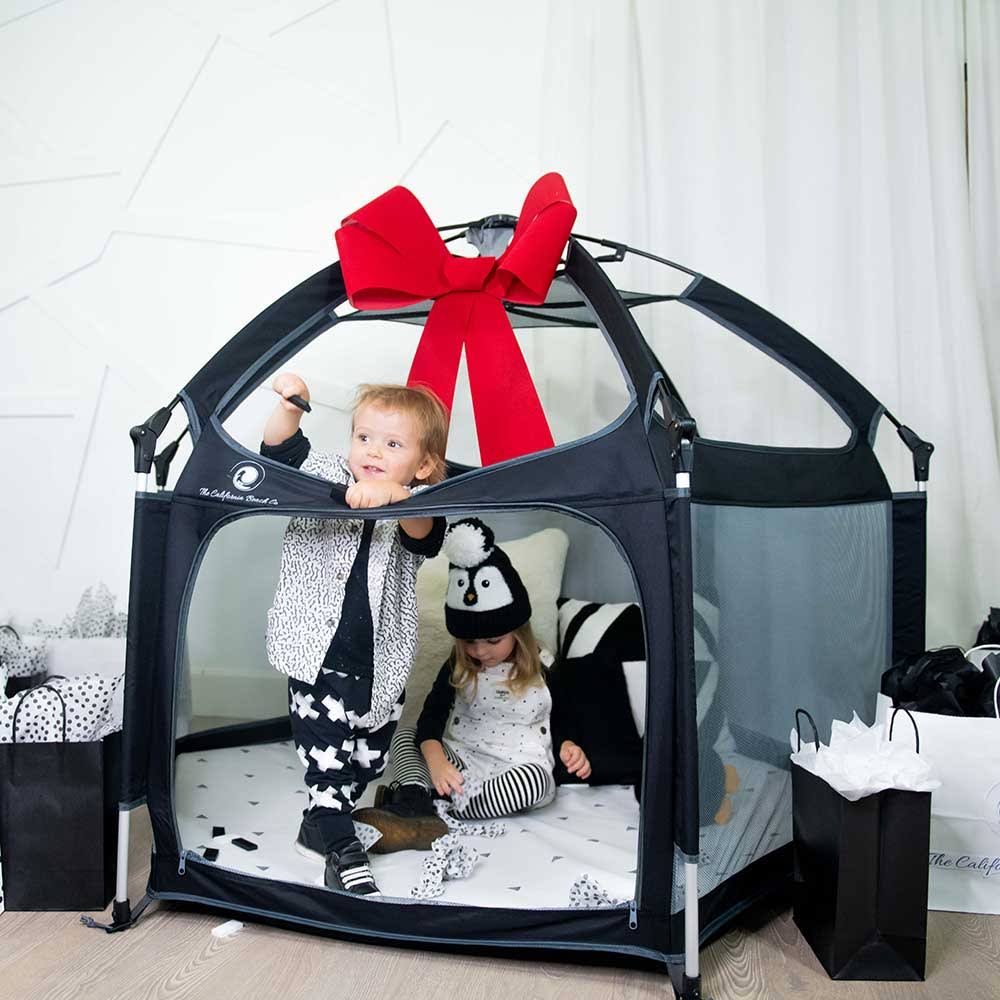 Pop-Up Kids Playpen Tent Midnight Black Z58178