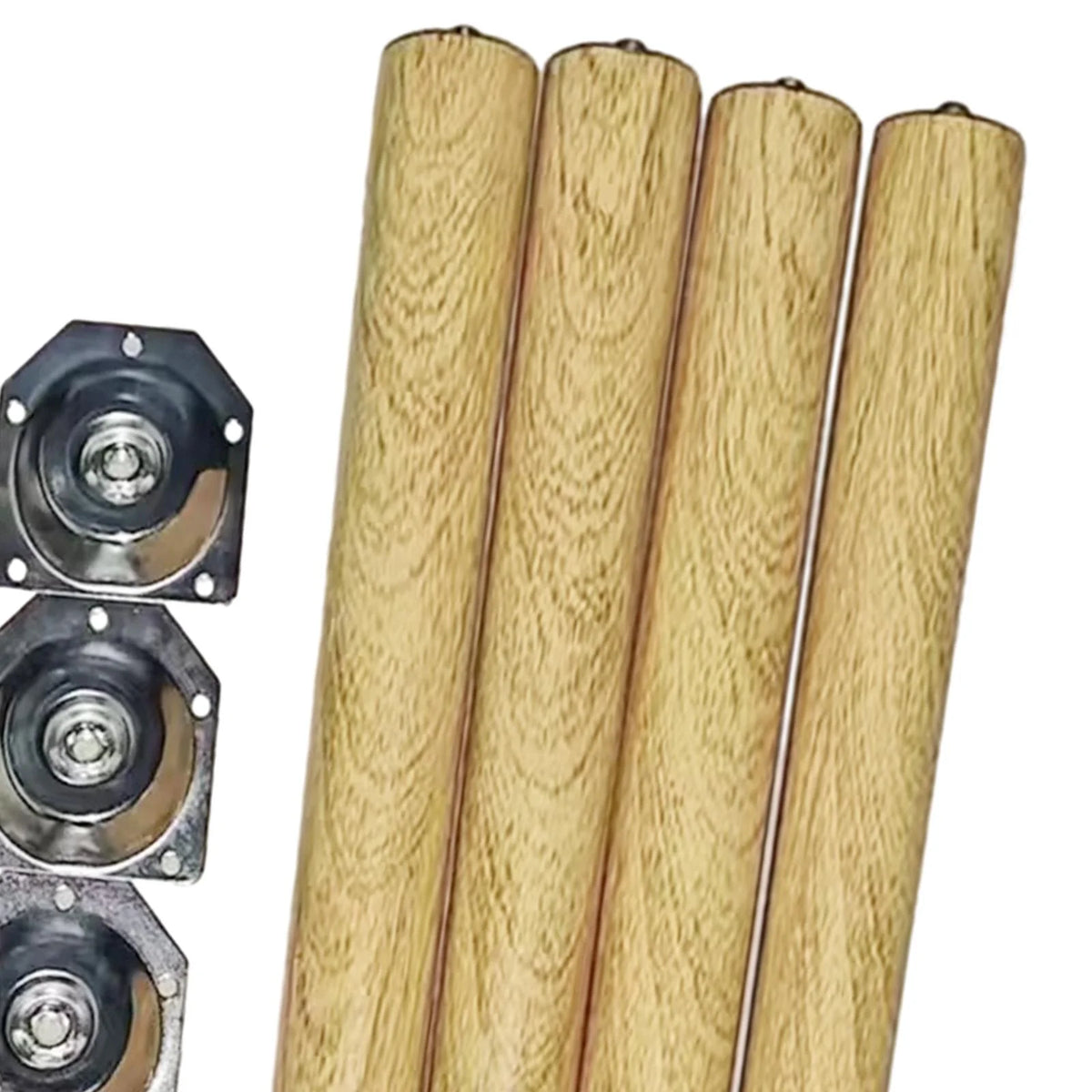Wooden Furniture Legs 4 Pieces 30cm W431726