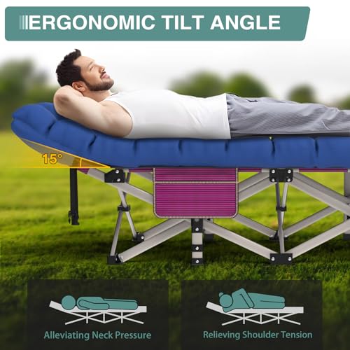 Camping Cot with Mattress Z623