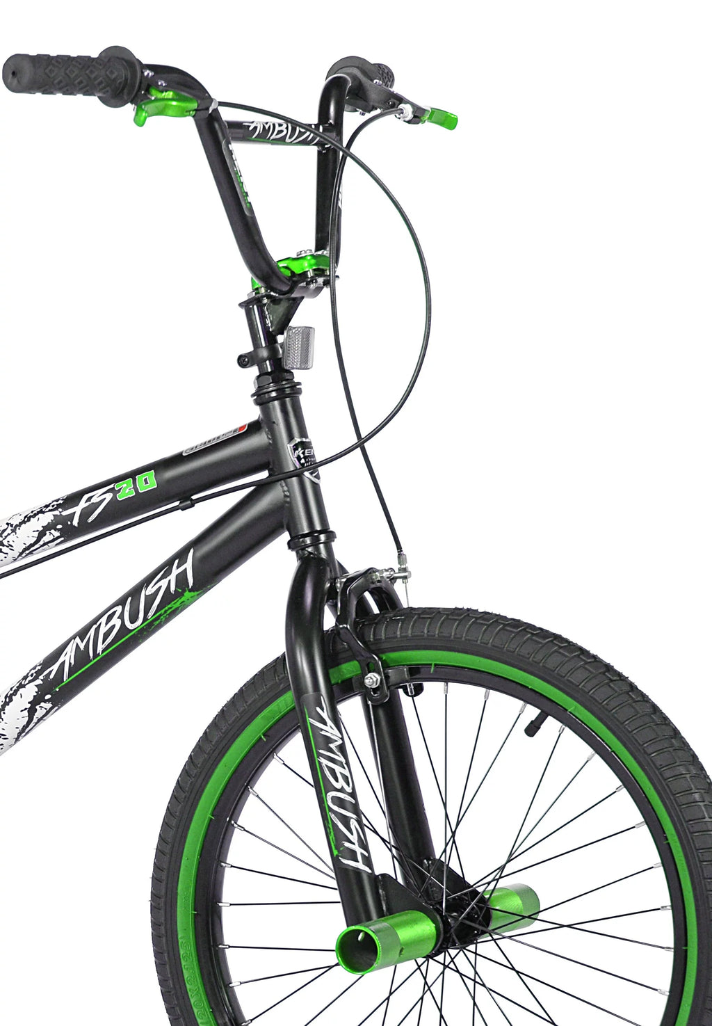 20 In. Black and White BMX Bike J109216