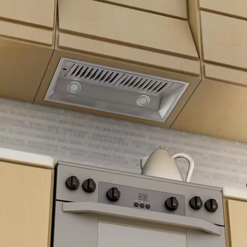 28 in. 400 CFM Stainless Steel Range Hood Insert J22394
