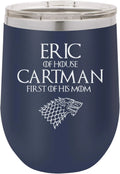Insulated Stainless Steel Wine 12 Oz Navy K527