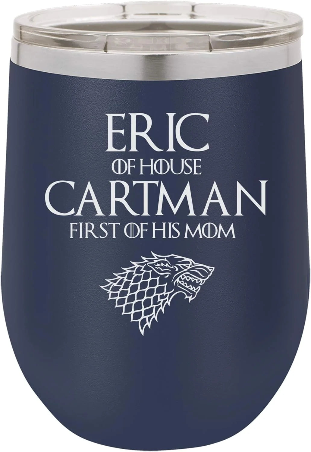 Insulated Stainless Steel Wine 12 Oz Navy K527