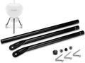 Black 22 Inch Charcoal Grill Front Leg Kit X3375