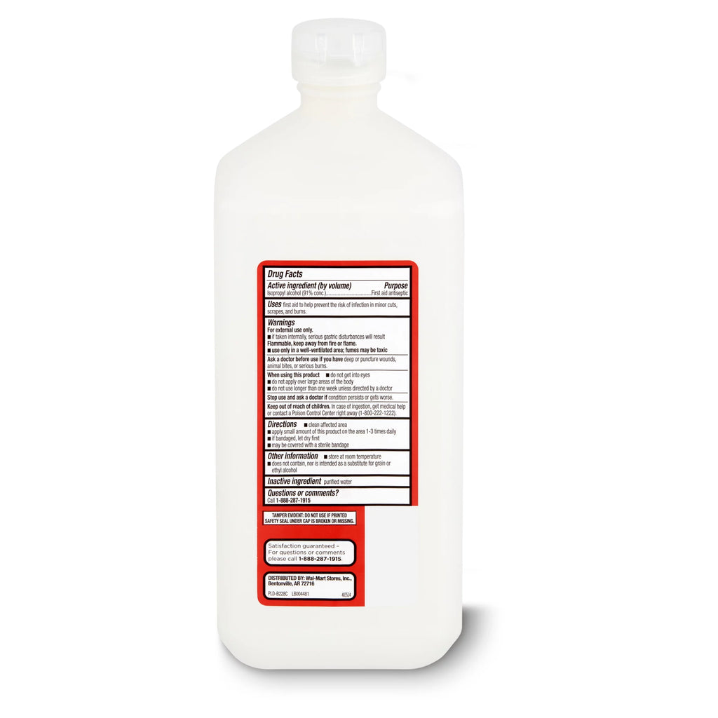 Isopropyl Alcohol Antiseptic 91% 32 oz F5245