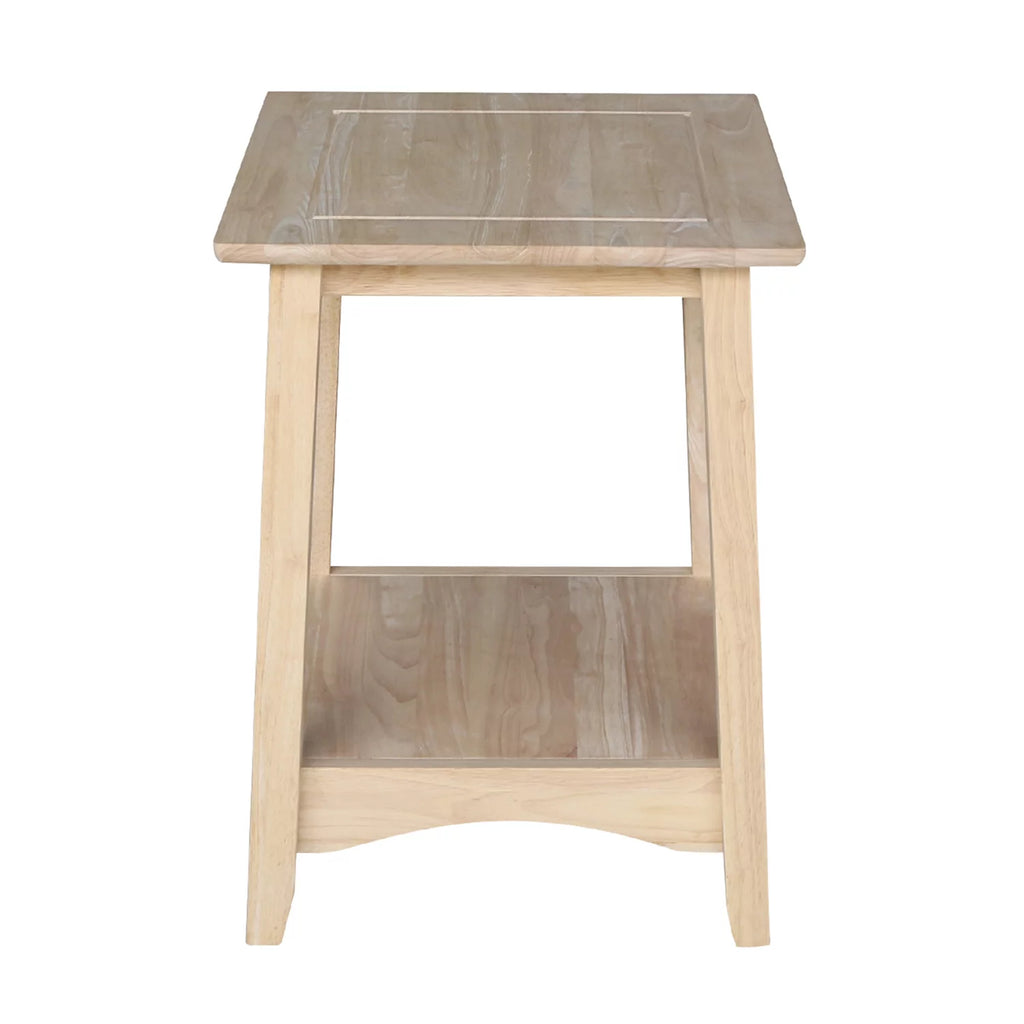 Solid Wood Tall End Table K184690