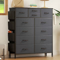 12 Drawer Fabric Dresser C36092
