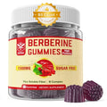 Sugar Free Berberine HCL Gummies 1500mg with Soluble Fiber, B1, B3 & B6, 60 Cts J85145