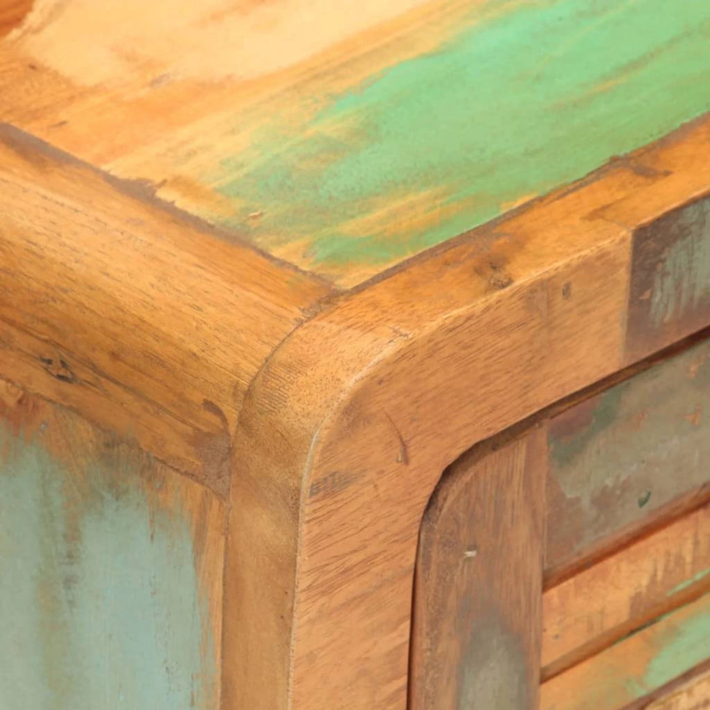 Bedside Cabinet Solid Reclaimed Wood C270326