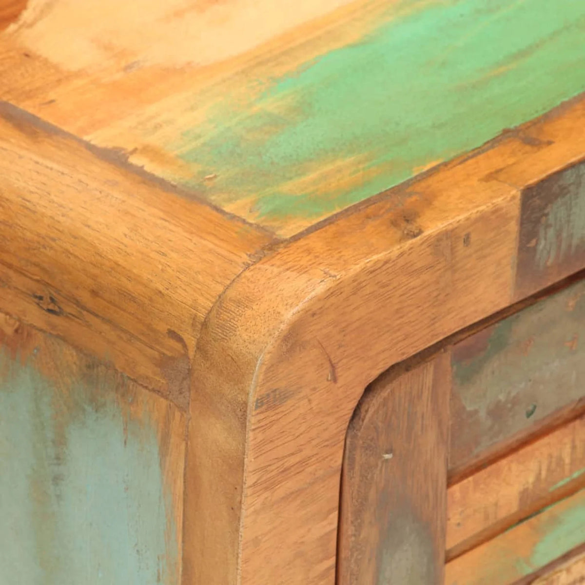Bedside Cabinet Solid Reclaimed Wood C270326