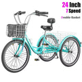 24 Inch 7 Speed Adult Tricycle O9190