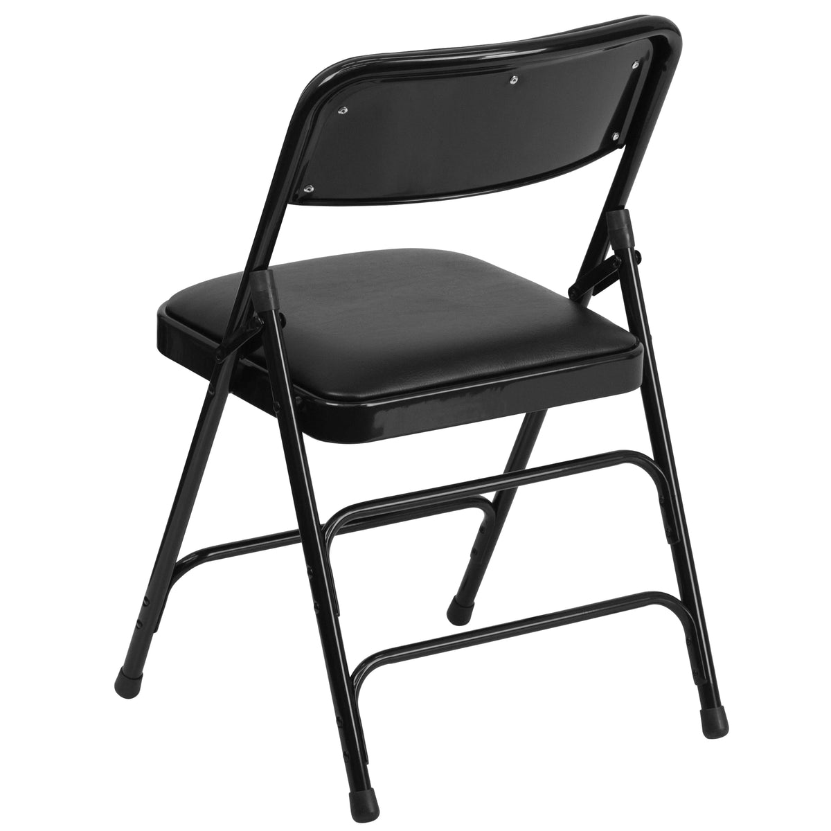 Black Vinyl Metal Folding Chair H53391