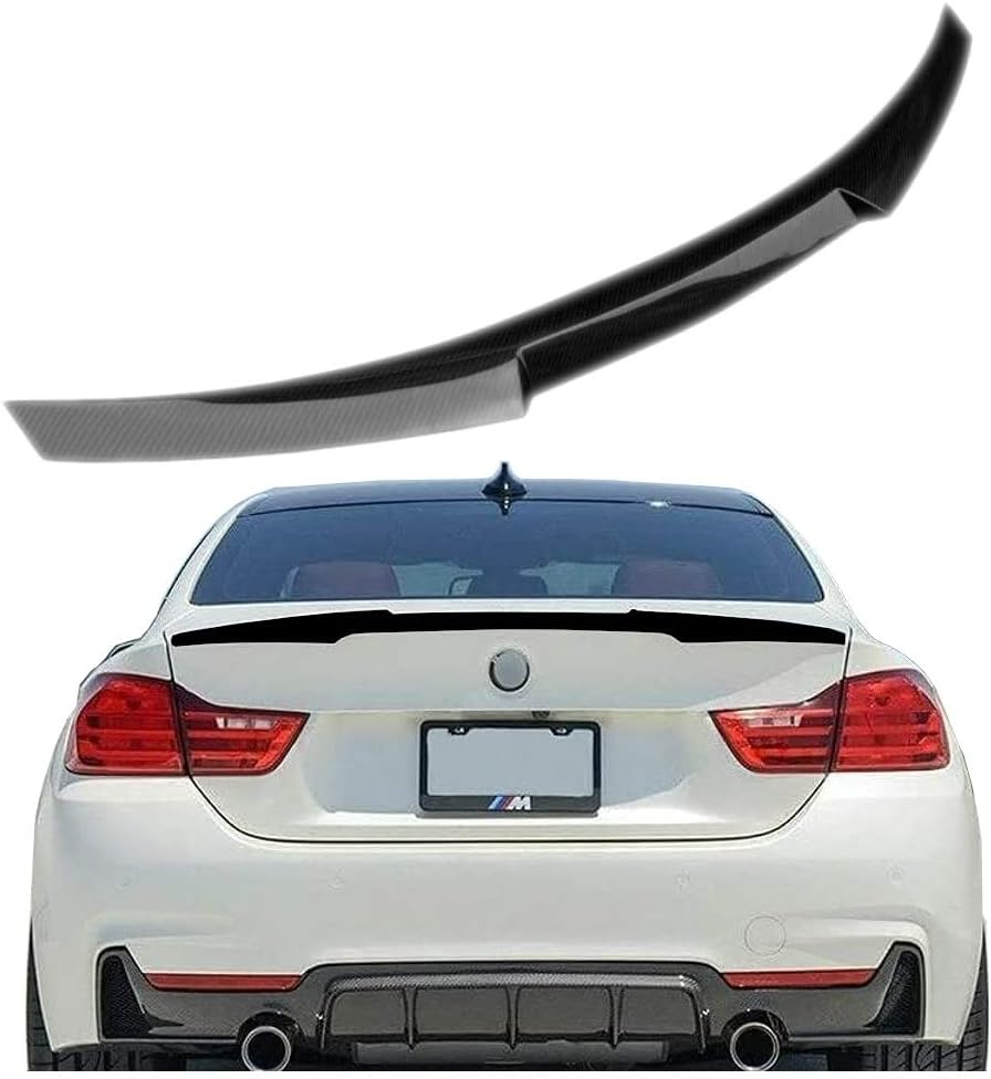 Rear Trunk Spoiler Wing with Carbon Fiber Pattern J839364