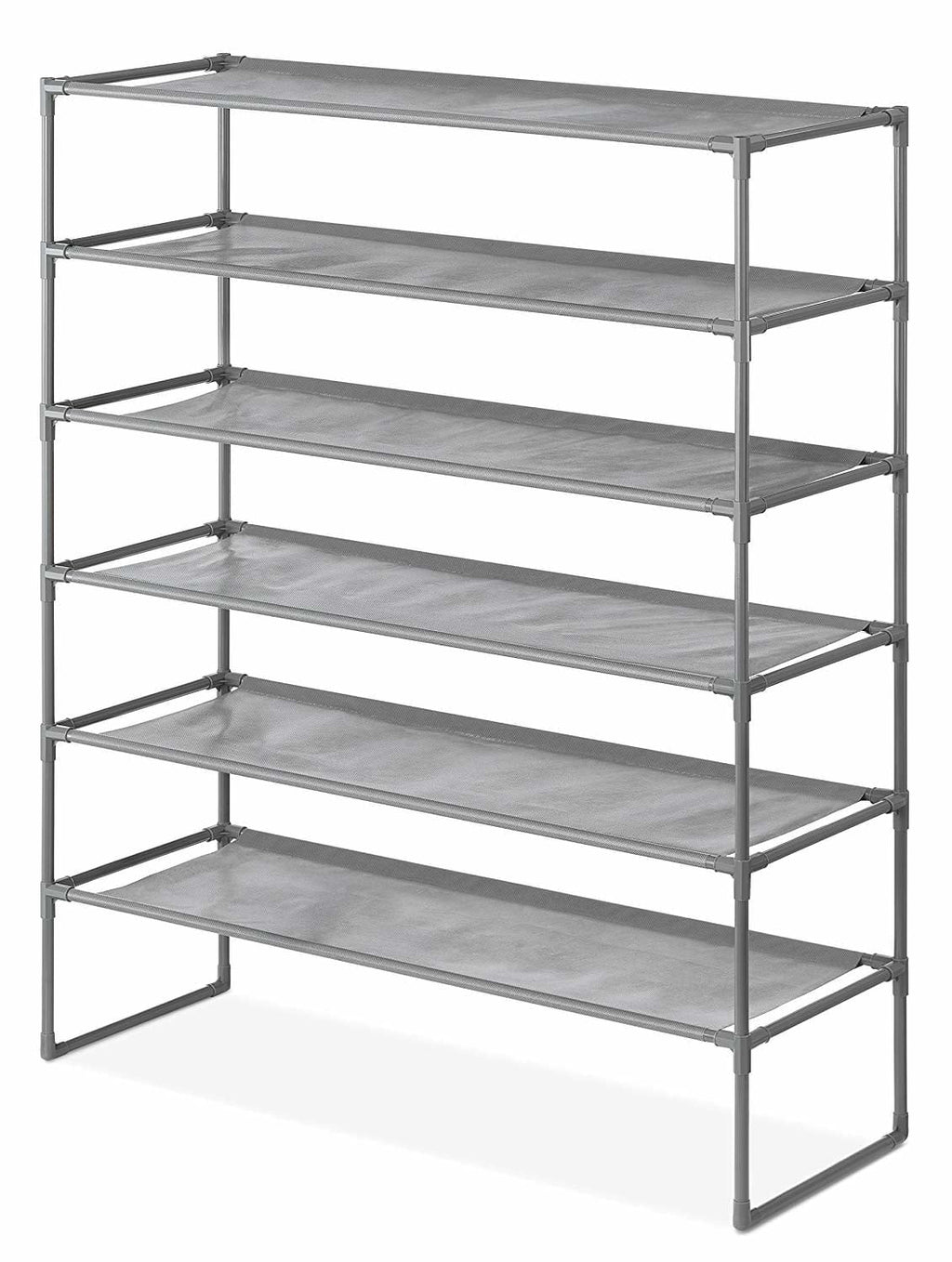 6-Tier Gunmetal Gray Storage Rack A70462