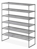 6-Tier Gunmetal Gray Storage Rack A70462