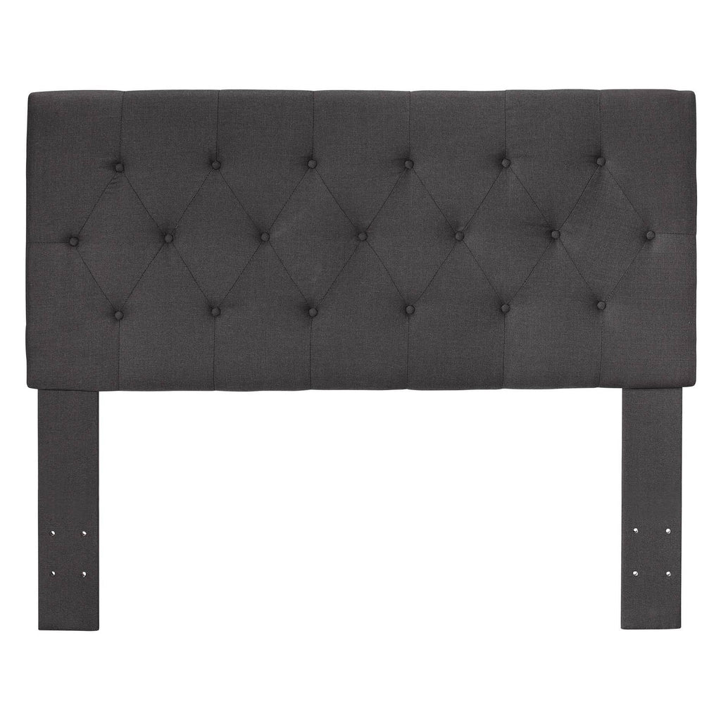Gray Upholstered Full/Queen Headboard P96760