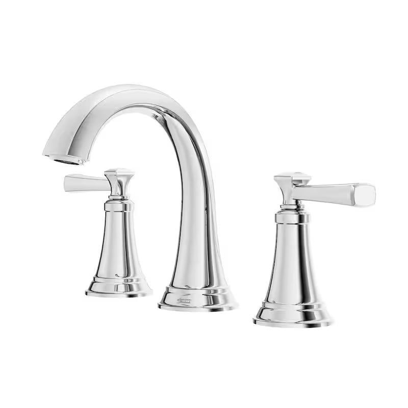 8 in. Widespread Double Handle Bathroom Faucet Polished Chrome 2-Pack P95765