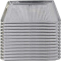 18 x 26 inch Perforated Aluminum Sheet Pan 12 Pack T6092