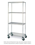 4-Tier Stem Caster Cart H375