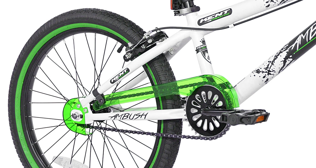 20 In. Black and White BMX Bike J109216