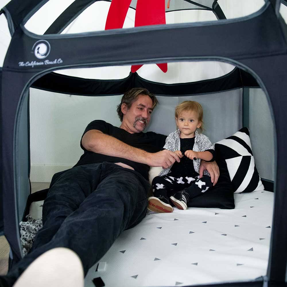 Pop-Up Kids Playpen Tent Midnight Black Z58178