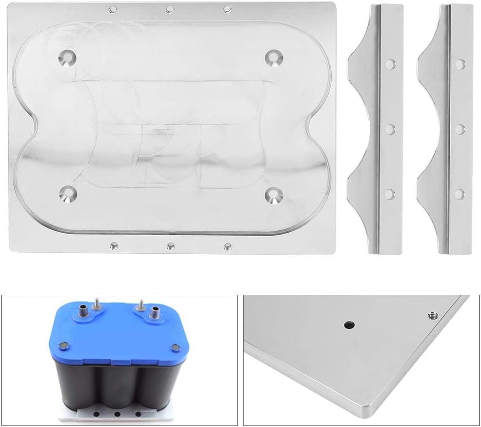Aluminum Alloy Battery Tray Mounting Bracket Pack of 2 K4603
