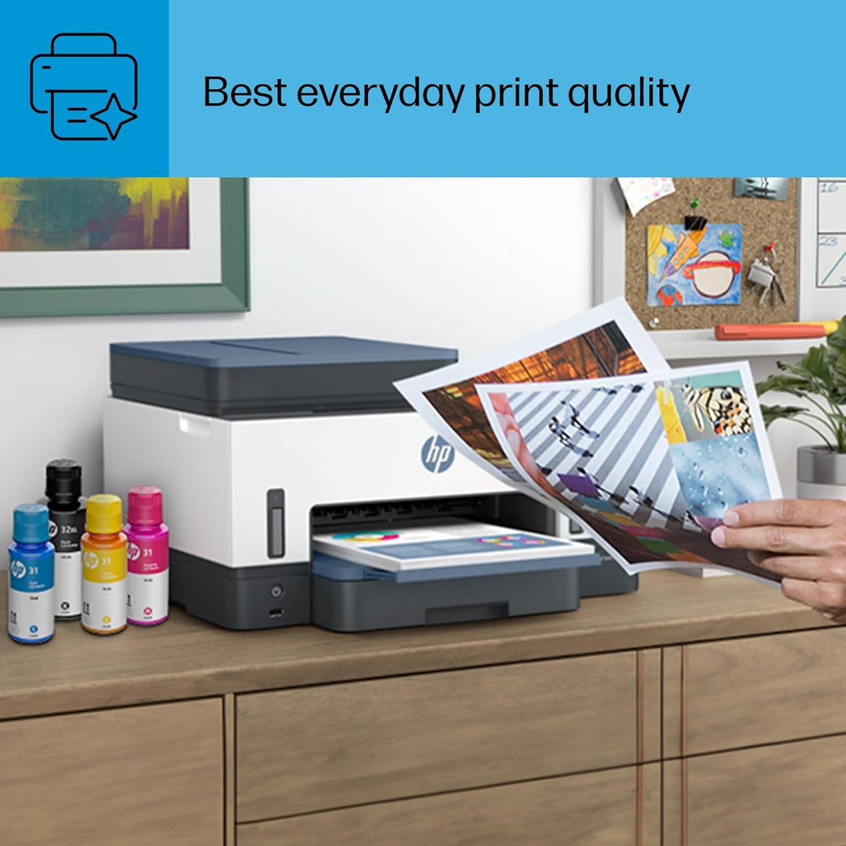 Wireless All-in-One Ink Tank Printer with Refillable Ink Tank M5012