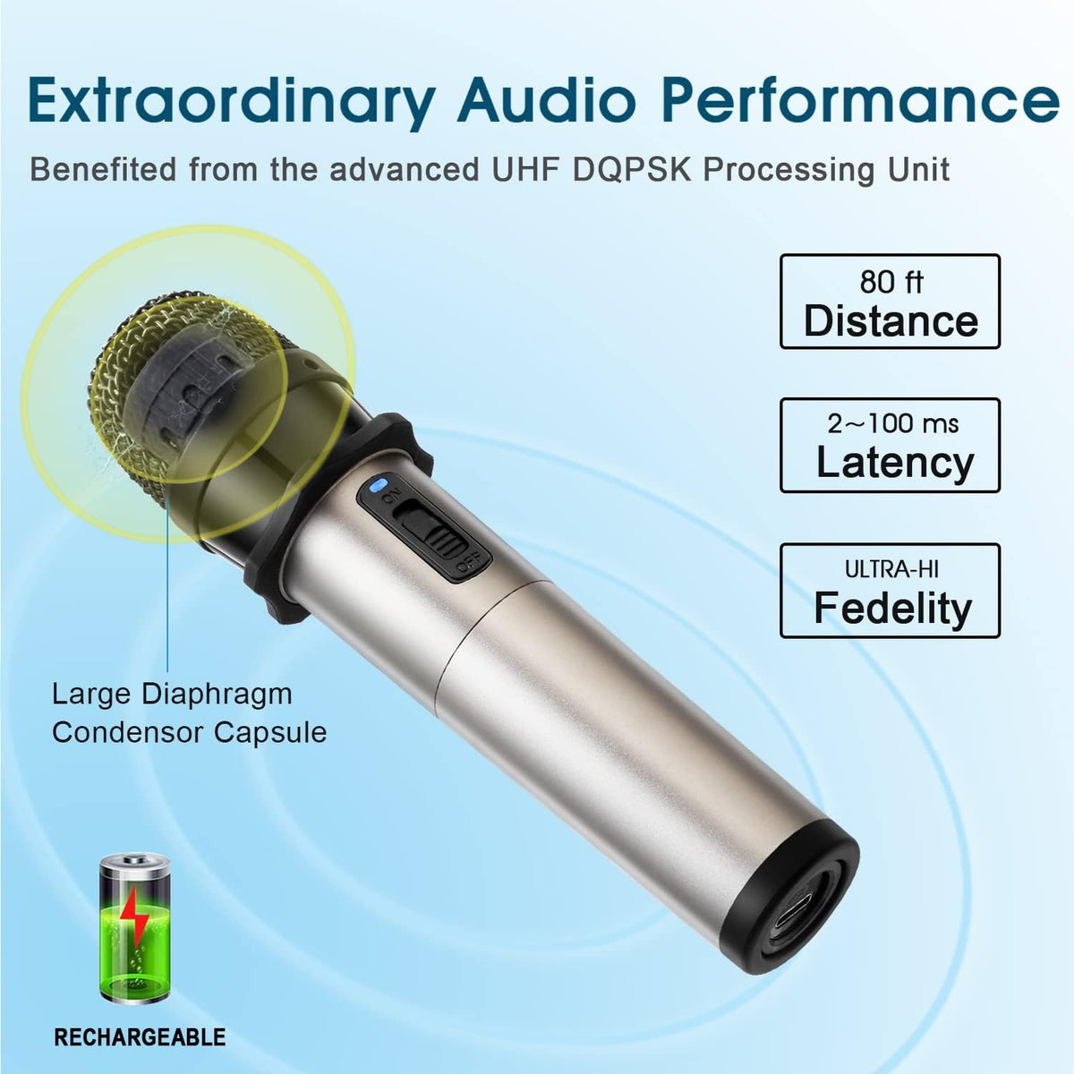 USB Wireless Microphone U209